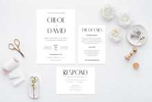 Load image into Gallery viewer, Classic &amp; Chic Invitation Suite Digital Download

