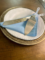 Personalized Wedding Cake Knife and Serving Set